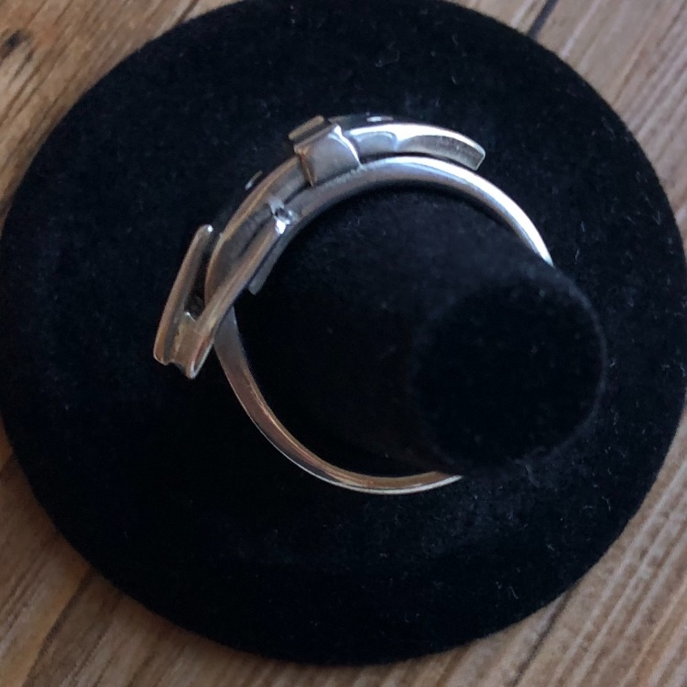 Sterling Silver Buckle Ring - Picture 14 of 16